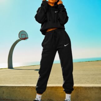 Jogger Nike Original Negro Mujer
